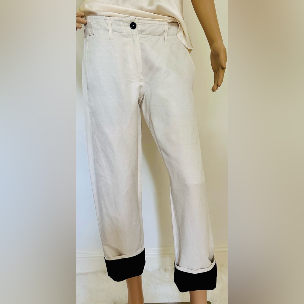 Ann Demeulemeester Cream Trousers
